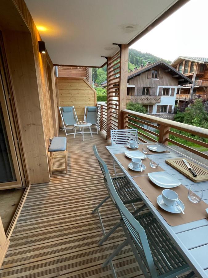 Apartamento Gespere Le Stella Les Gets Exterior foto