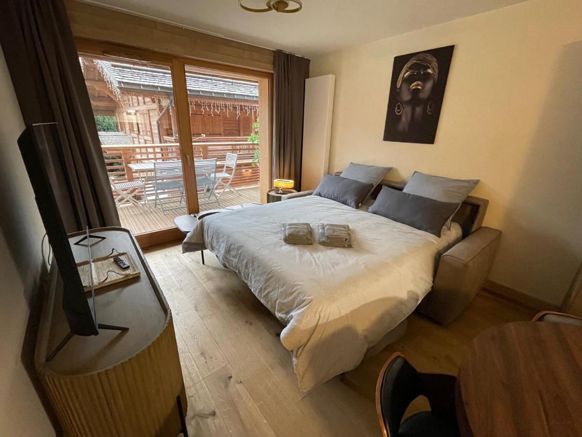 Apartamento Gespere Le Stella Les Gets Exterior foto